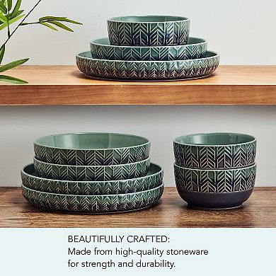 Mikasa Osborne 9-Piece Dinnerware Bowl Set