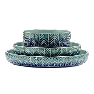 Mikasa Osborne 9-Piece Dinnerware Bowl Set
