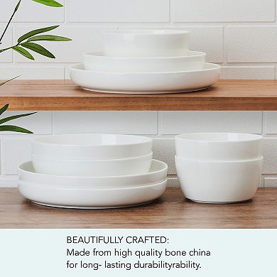 Mikasa Delray 9-Piece Dinnerware Bowl Set