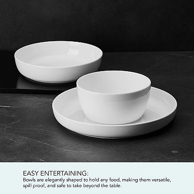 Mikasa Delray 9-Piece Dinnerware Bowl Set