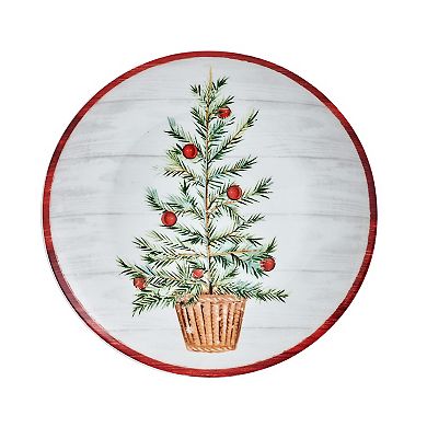 Mikasa Countryside Christmas 9-in. Set of 4 Salad Plates