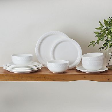 Mikasa Shay 12-Piece Dinnerware Set