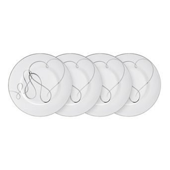 Mikasa Love Story 8.5 in Set of 4 Salad Plates