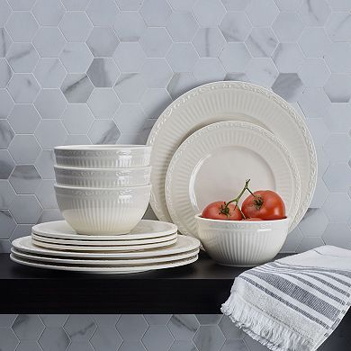 Mikasa Italian Countryside 12-Piece Melamine Dinnerware Set