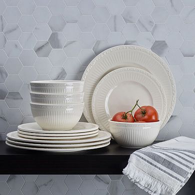 Mikasa Italian Countryside 12-Piece Melamine Dinnerware Set