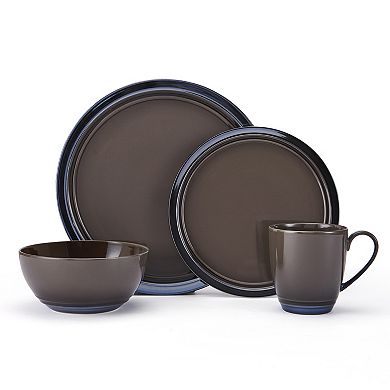 Mikasa Elura Espresso 16-Piece Dinnerware Set