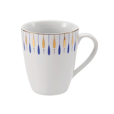 Mikasa Starburst Blue 32-Piece Dinnerware Set