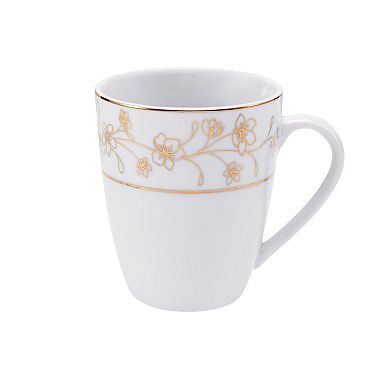 Mikasa Metallic Floral Gold 32-Piece Set