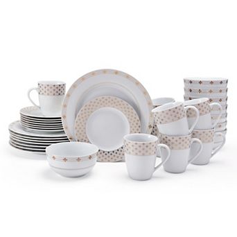 Mikasa Modern Petals Gold 32 pc Set