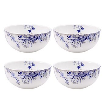 Mikasa Kaia Platinum 6 in Set of 4 All Purpose Bowls