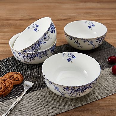Mikasa Kaia Platinum 6-in. Set of 4 All Purpose Bowls