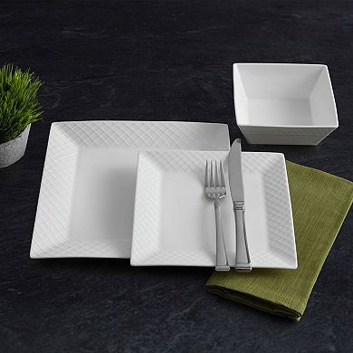 Mikasa Trellis Square 16-Piece Dinnerware Set