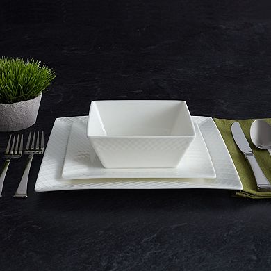 Mikasa Trellis Square 16-Piece Dinnerware Set