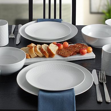 Mikasa Cheers White 40-Piece Dinnerware Set