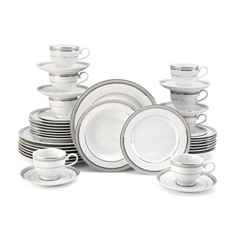 Mikasa Platinum Crown 40 pc Dinnerware Set