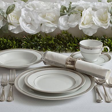 Mikasa Platinum Crown 40-Piece Dinnerware Set