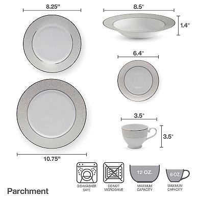 Mikasa Parchment 40-Piece Dinnerware Set
