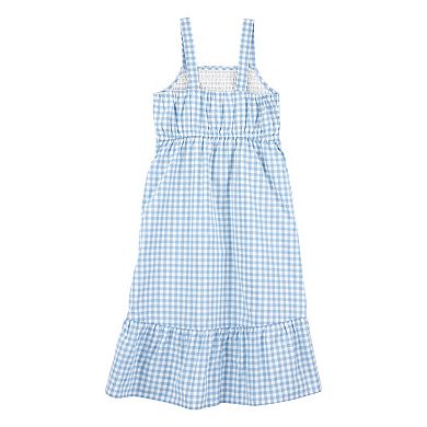 Girls 4-14 Carter's Gingham Sleeveless Dress