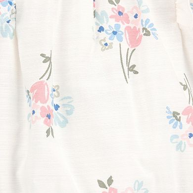Baby Girls Carter's Floral Bubble Romper