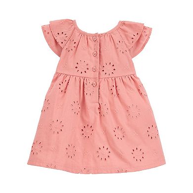 Baby Girls Carter's Eyelet Cotton Dress