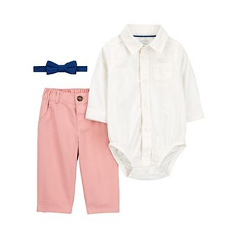 Baby Boys Carter's 3 pc Bowtie Pant Set