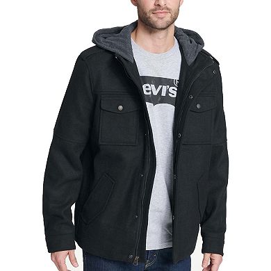 Men's Levi's® Wool Blend Hooded Jacket