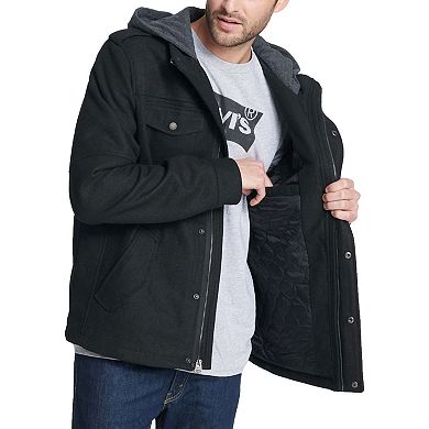 Men's Levi's® Wool Blend Hooded Jacket