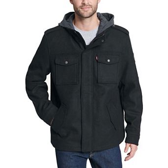 Men's Levi's® Wool Blend Hooded Jacket