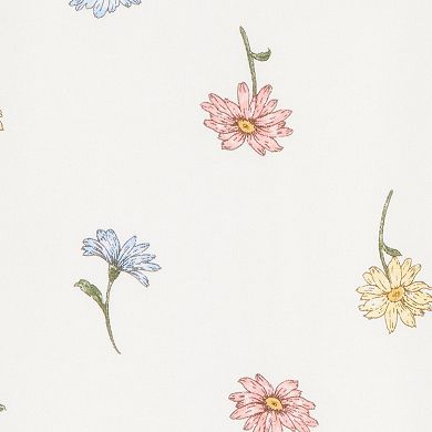Baby Girl Carter's 2-Pack Long Sleeve PurelySoft Flowers Bodysuits