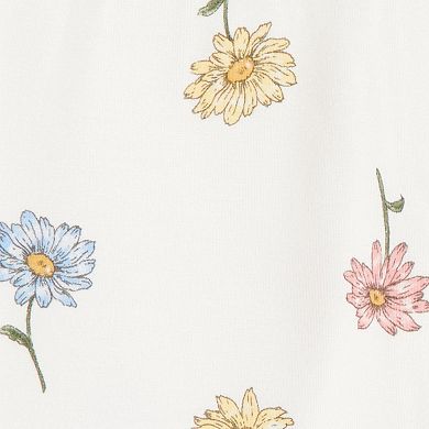 Baby Girl Carter's 2-Pack PurelySoft Flowers Pants