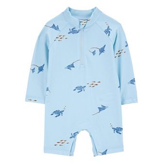 Baby Boy Carter's 1 pc Turtle Long Sleeve Rashguard