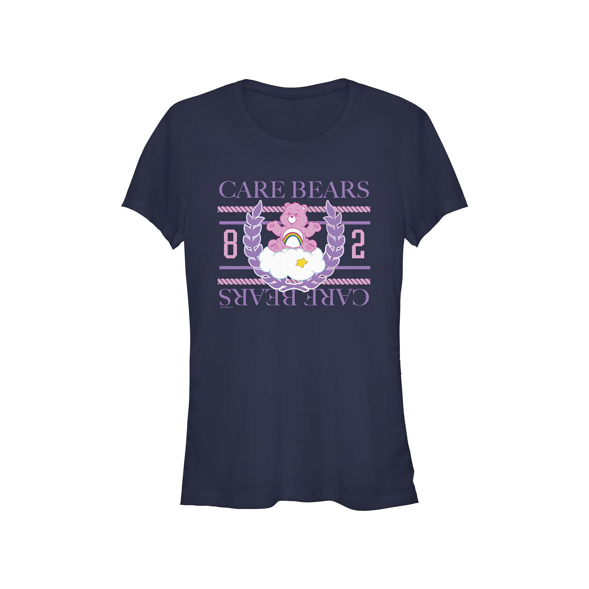 Juniors Care Bears 82 Graphic Tee, Girls, Size: Small, Blue