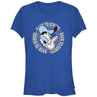 Disney's Donald Duck Back To School Juniors' Graphic Tee
