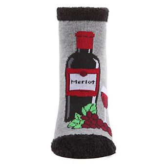 You Had Me At Merlot Low-Cut Socks