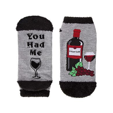 You Had Me At Merlot Low-Cut Socks