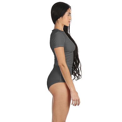 Women's Luxe Rib T-shirt And Full Coverage Brief Set