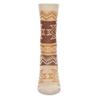 Women's Diamond Line Fashion Soft-Fit Crew Sock