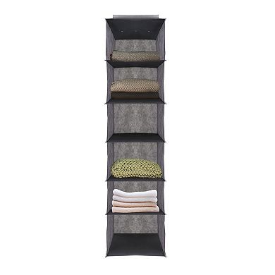 2 Pack Of 6 Shelf Hanging Closet Storage Shelves