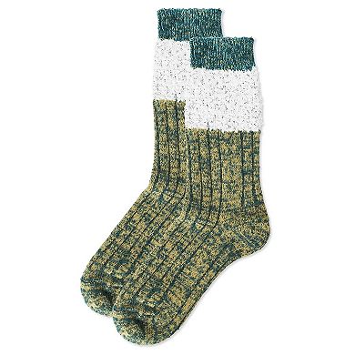 Women's Distinctone Stripe Soft-fit Wool Blend Crew Sock