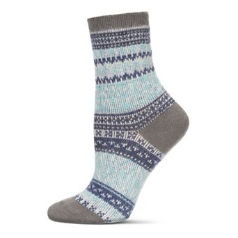 Women's Holiday Wonder Flake Multicolor Soft-fit Crew Sock