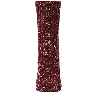 Women's Confetti Plush Cozy Tufted Crew Sock