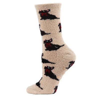 Winter Dog Cozy Non-Slip Crew Socks