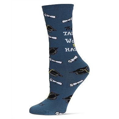 Women's The Tassel Was Worth The Hassle Greeting Card Socks