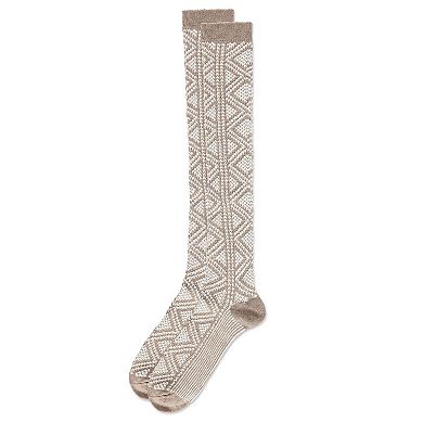 Women's Diamond Tone Over The Knee Warm Sock