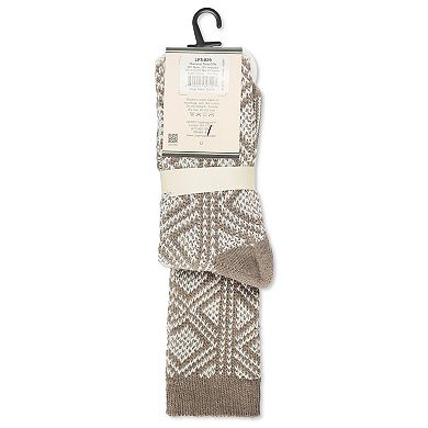 Women's Diamond Tone Over The Knee Warm Sock