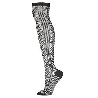 Women's Diamond Tone Over The Knee Warm Sock