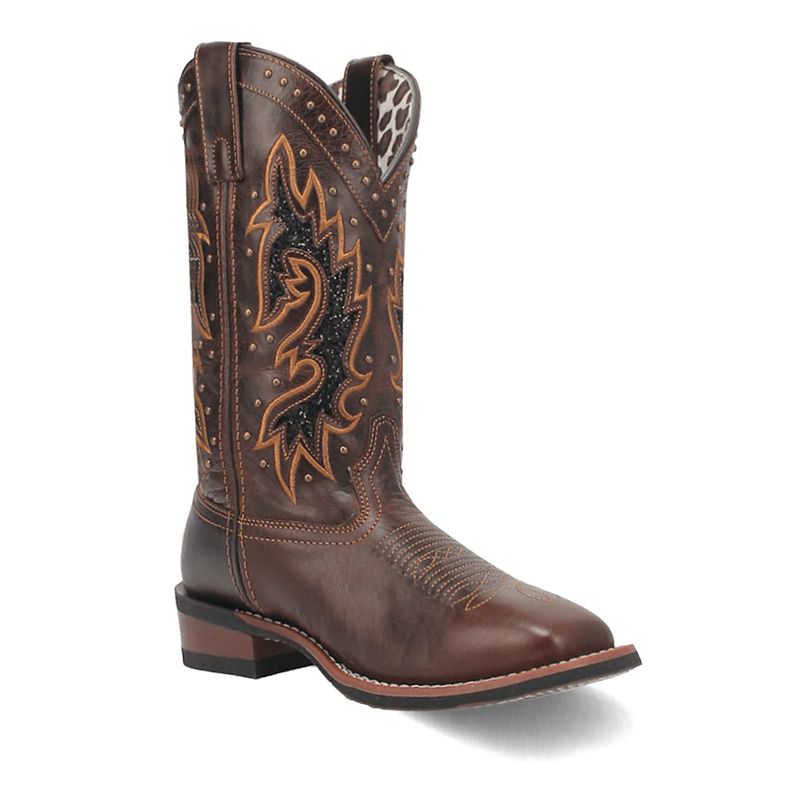 Laredo Lockhart Women's Leather Cowboy Boots