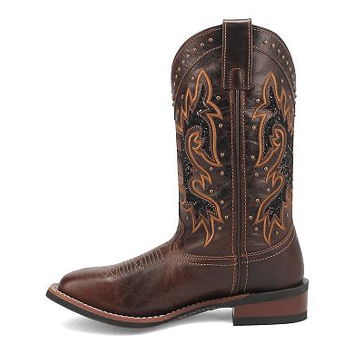 Laredo Lockhart Women's Leather Cowboy Boots