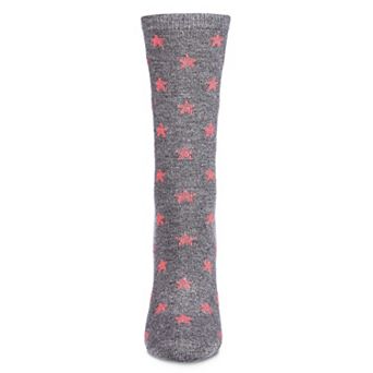 Women's Intergalactic Stars Cashmere Blend Crew Sock