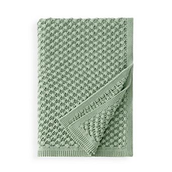 Peri Crochet Knit Throw Blanket